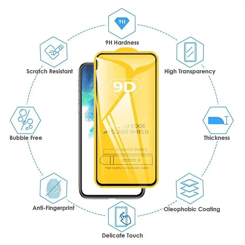 3er-Pack Displayschutzfolie für Xiaomi Mi 12/11/10/9/8/10T Lite 5G NE 12T 11T 10T 9T Pro & Redmi A1 K20 K30 K40 K50 K60 Glas