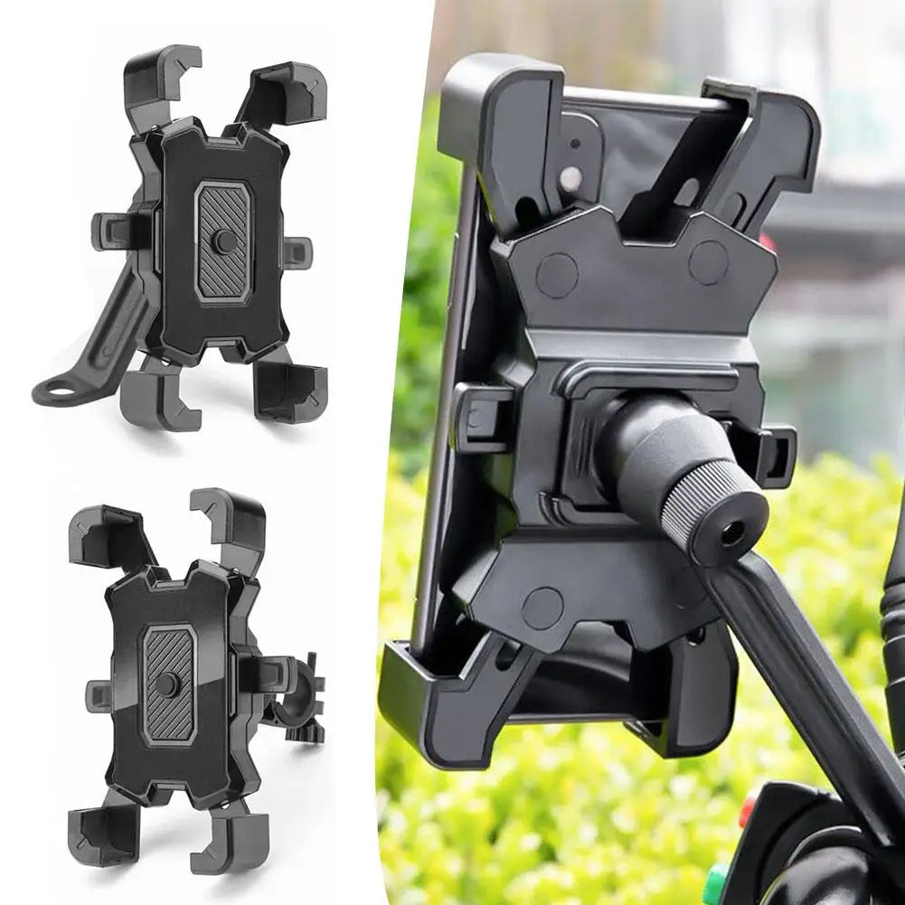 Universal 360° drehbarer Handyhalter für Motorrad, Mountainbike, E-Bike, GPS-Navigation