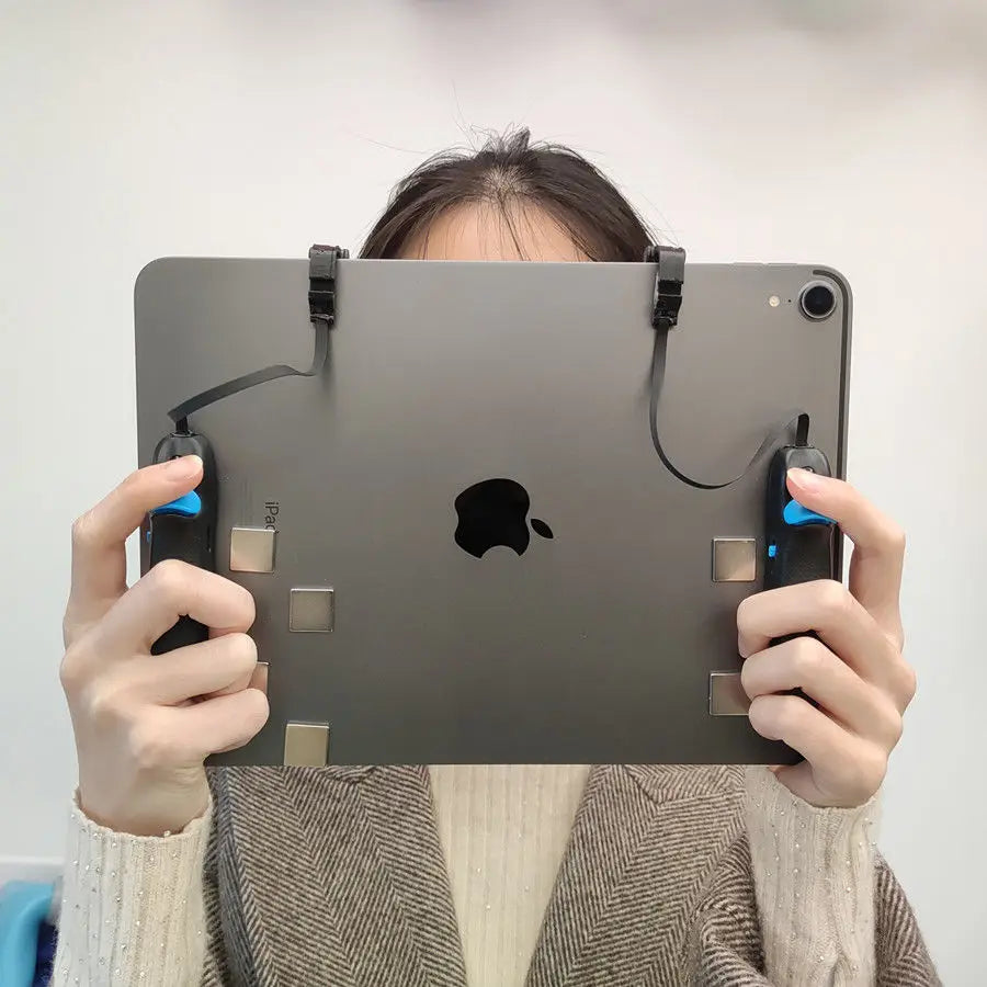 Magnetischer iPad FPS Gaming Controller mit 6-, 7- und 8-Finger Steuerung, 3-fach verstellbar