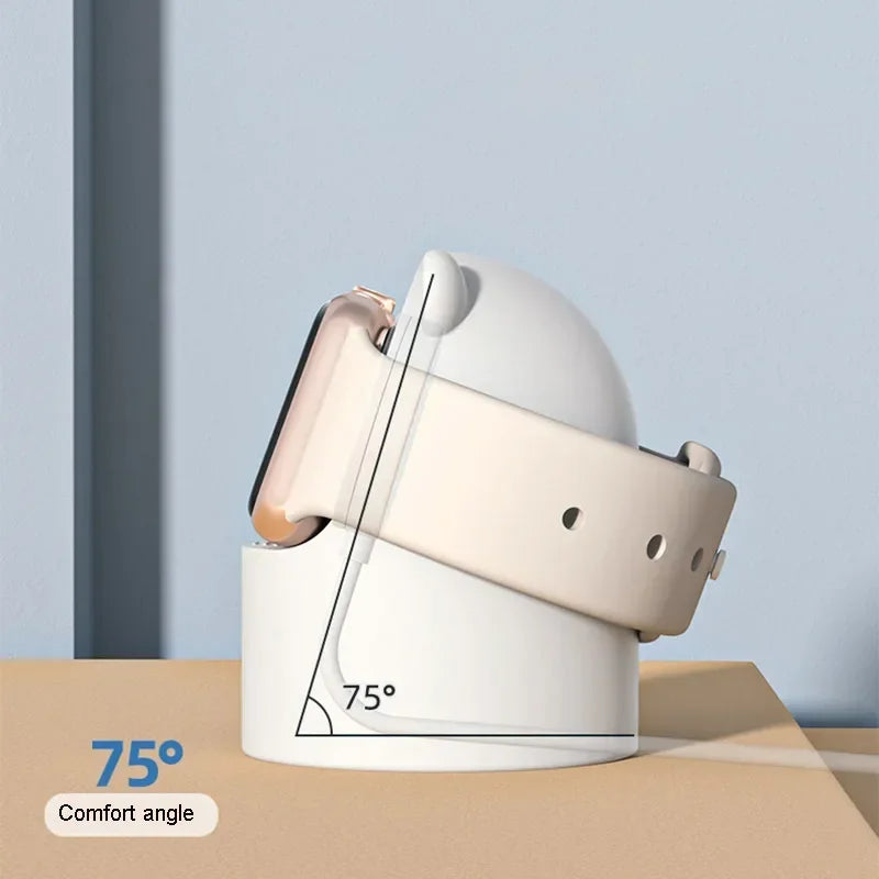 Bär-Ladestation für Apple Watch (Serie 1–8, SE, 49–38mm)