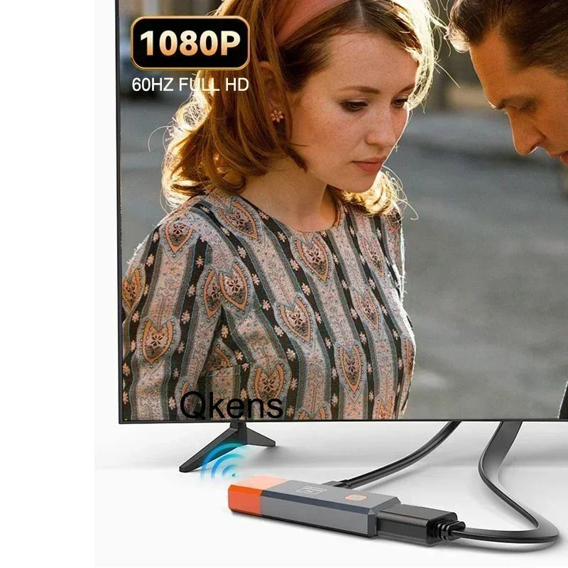 50m Wireless Display Adapter HDMI Extender für DVD, STB, Laptop, PC zu TV, Projektor