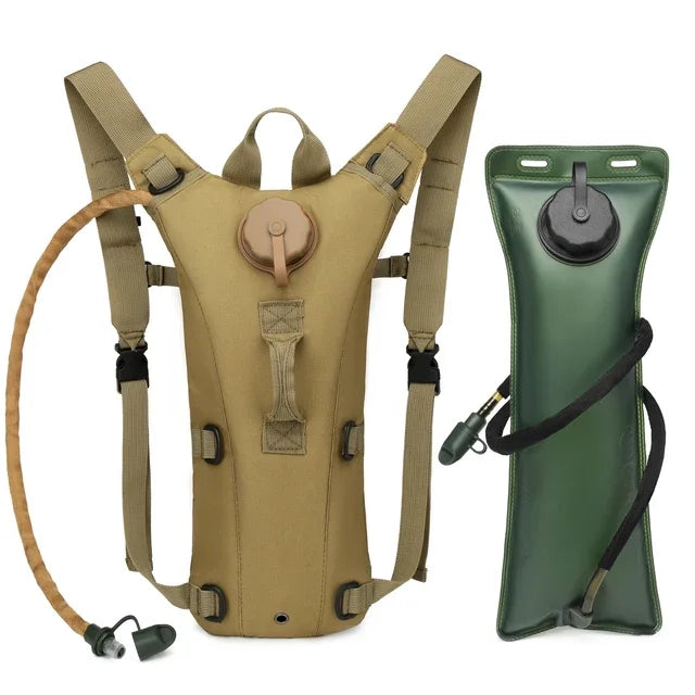Military Camel Backpack mit 3L Trinkblase – ideal für Sport & Outdoor