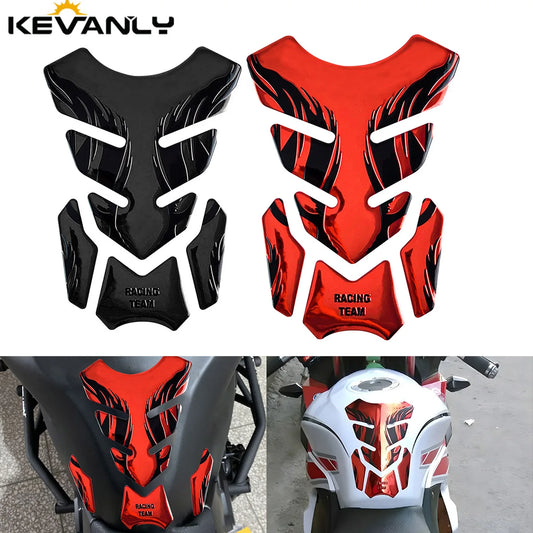 1/2/5 Set Motorrad Tankaufkleber 3D Gummi Gas Öl Tank Pad Schutz Abdeckung Anti-Rutsch
