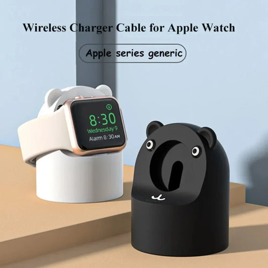 Bär-Ladestation für Apple Watch (Serie 1–8, SE, 49–38mm)