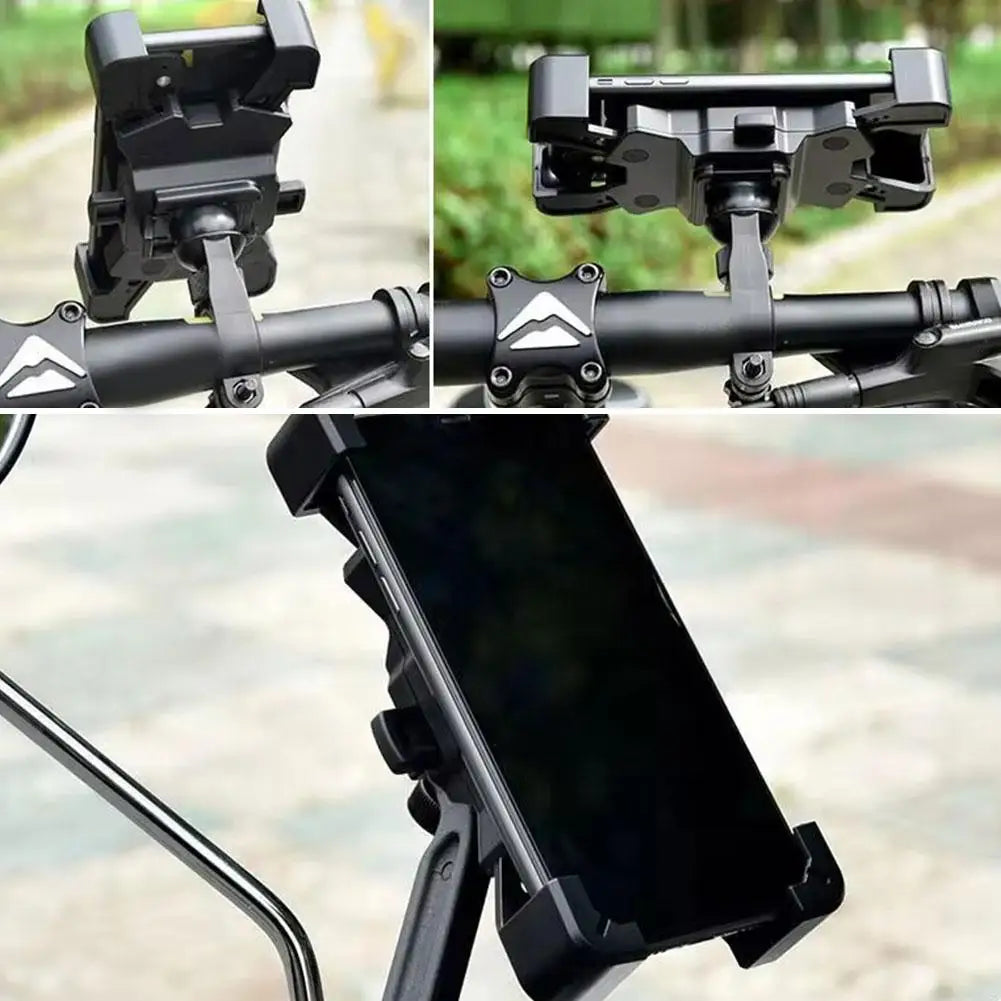 Universal 360° drehbarer Handyhalter für Motorrad, Mountainbike, E-Bike, GPS-Navigation